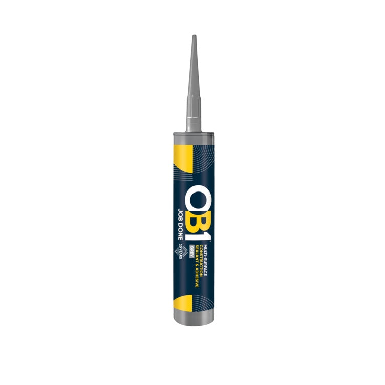 OB1 Multi Surface Sealant & Adhesive 290ml Grey