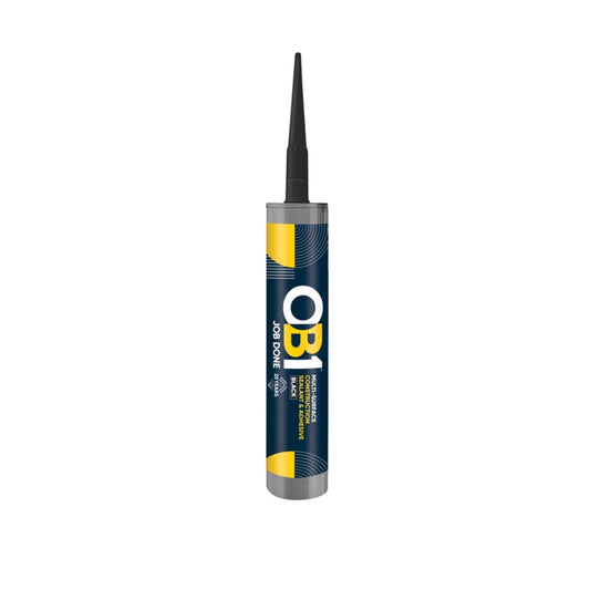 OB1 Multi Surface Sealant & Adhesive 290ml Black
