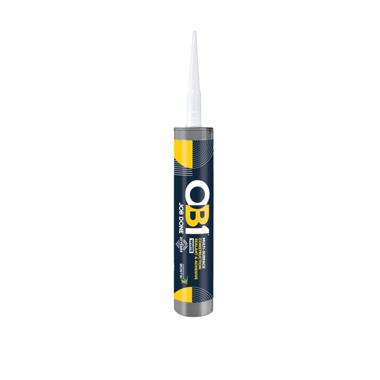 OB1 Multi Surface Sealant & Adhesive 290ml White