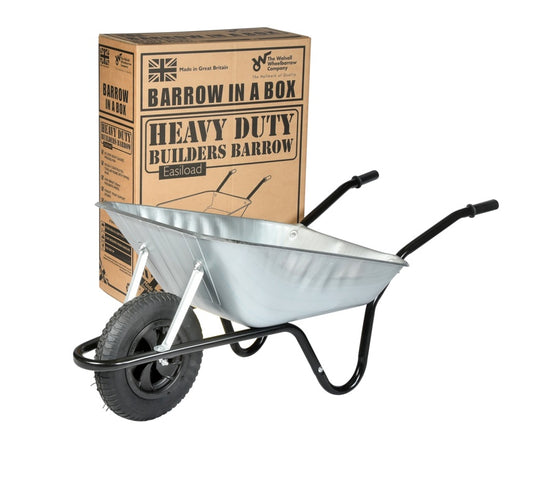 Easi-Load Galvanised Pneumatic Barrow