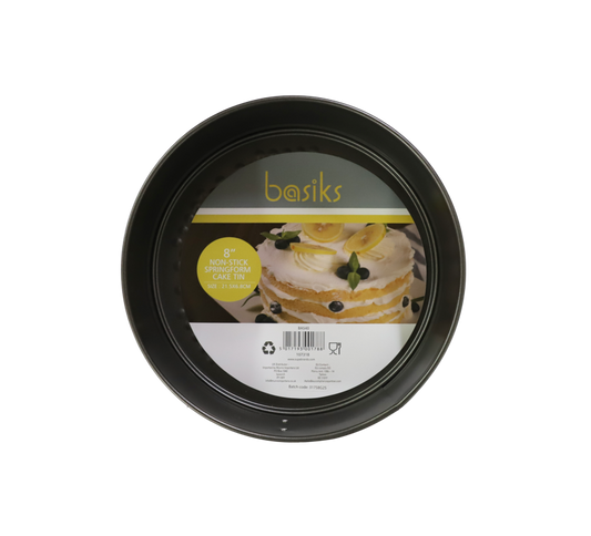 Basiks Non Stick Springform Cake Tin