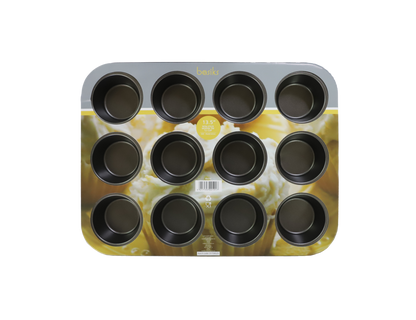 Basiks 12 Cup Muffin Pan