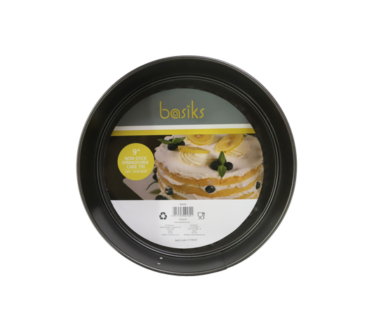 Basiks Non Stick Springform Cake Tin 9"
