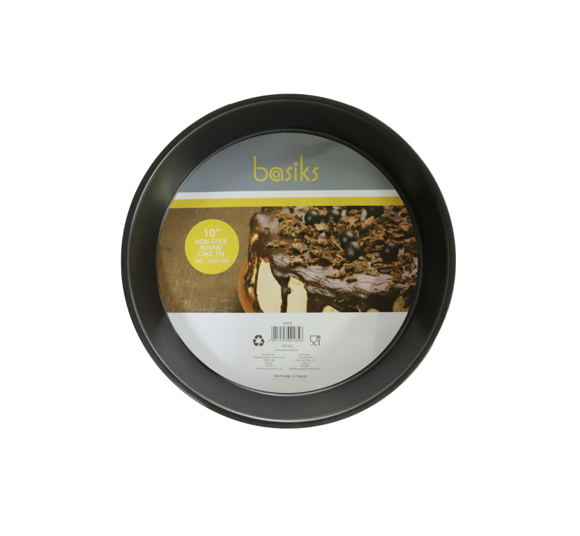 Basiks Non Stick Round Cake Tin