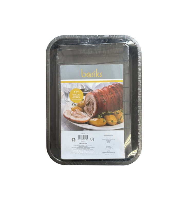 Basiks Non Stick Roaster & Rack