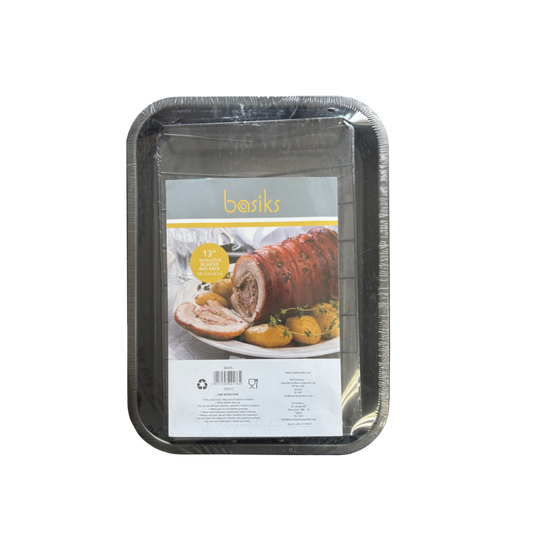 Basiks Non Stick Roaster & Rack