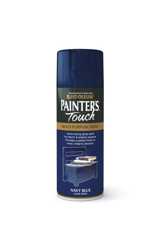 Rustoleum Painters Touch Aerosol 400ml Navy Blue Gloss