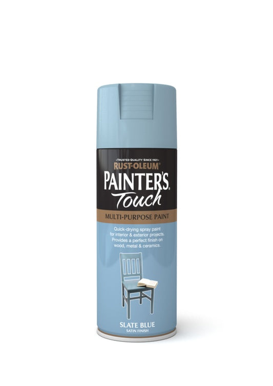 Rustoleum Painters Touch Aerosol 400ml Slate Blue Satin