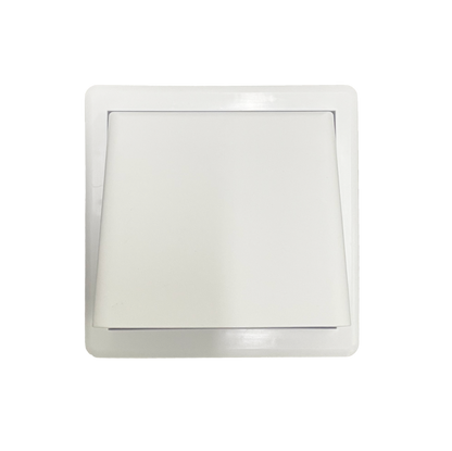 Securlec External Multi Fit Weatherproof Cowl White 100mm