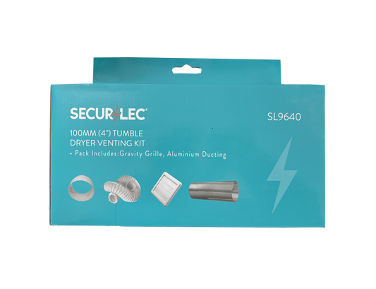 Securlec Tumble Dryer Venting Kit 100mm