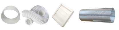 Securlec Tumble Dryer Venting Kit 100mm