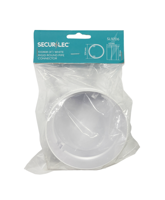 Securlec Rigid Round Pipe Connector 100mm