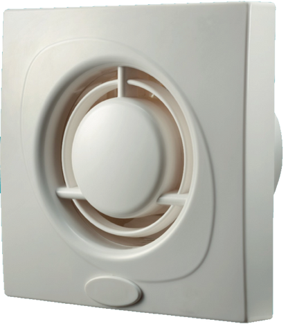 Securlec Whisper Fan Standard Model White 100mm