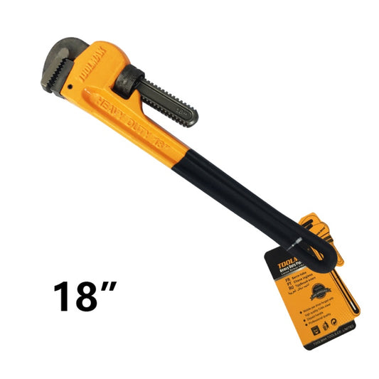 Toolmak Heavy Duty Pipe Wrench 18"