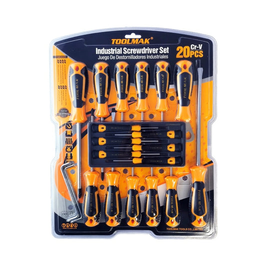 Toolmak Screwdriver Set 20 Piece