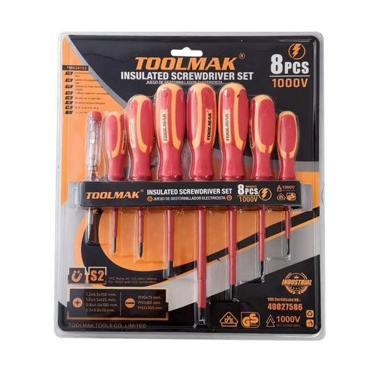 Toolmak Insulated Srewdriver Set