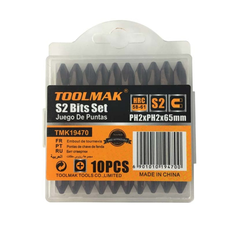 Toolmak Ph2 Bit Set 65mm