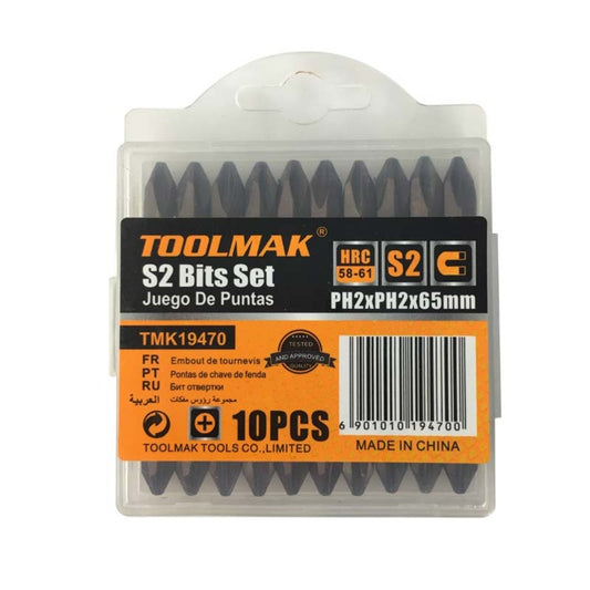Toolmak Ph2 Bit Set 65mm