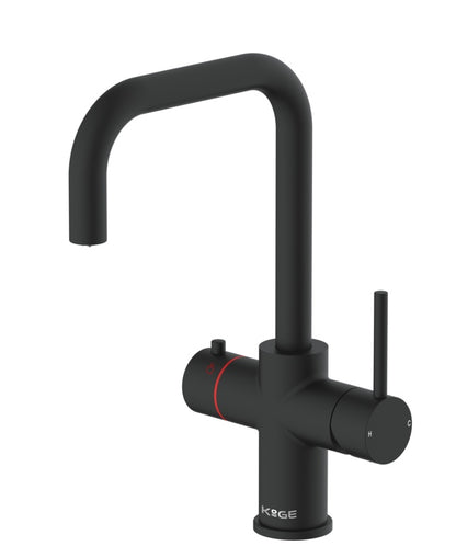 Scudo 3 In 1 Boiling Water Tap D Spout Black