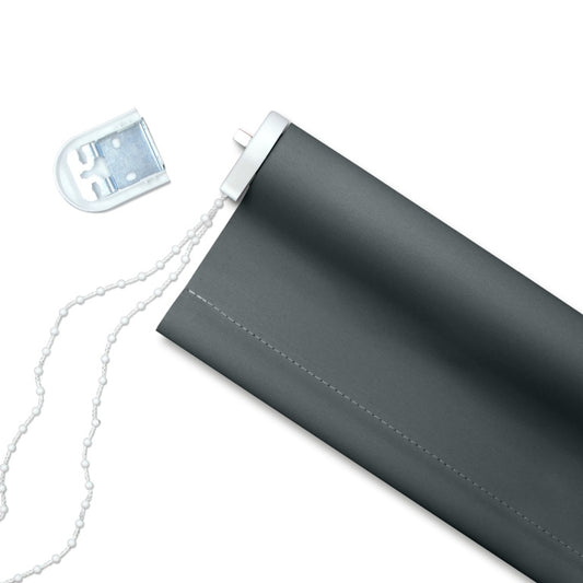RENAISSANCE Blackout Roller Blind Slate Grey 180cm