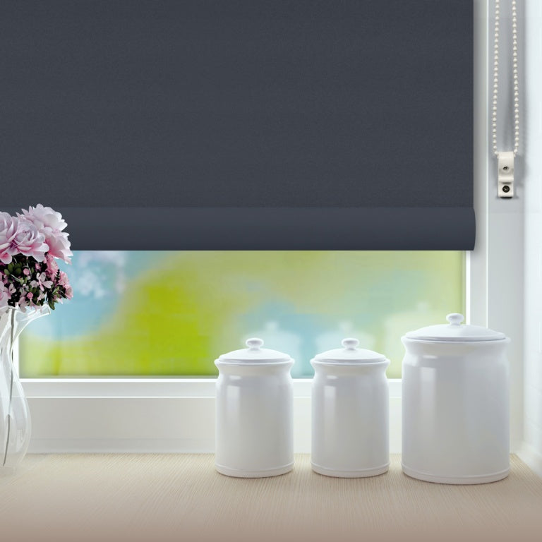 Classic Roller Blind Slate Grey