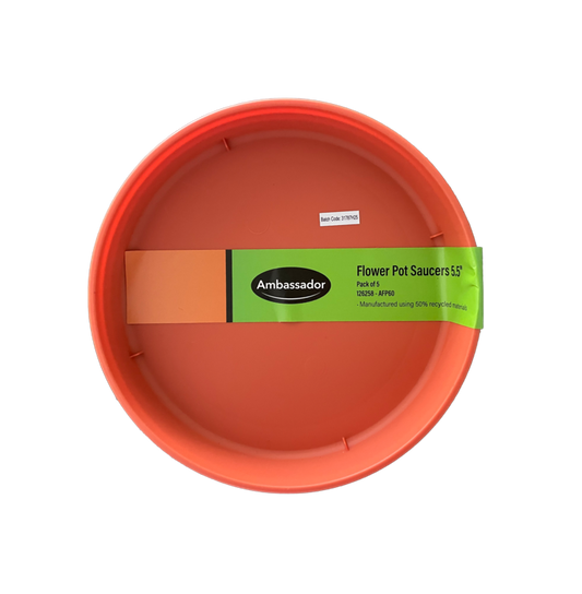 Ambassador Flower Pot Saucer 5-6" Pack 5