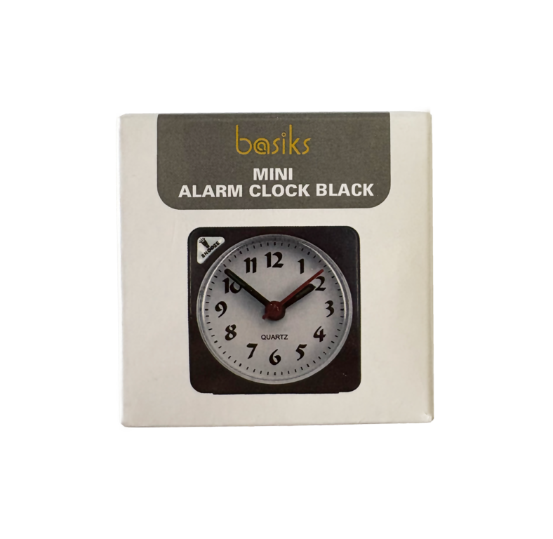 Basiks Mini Alarm Clock