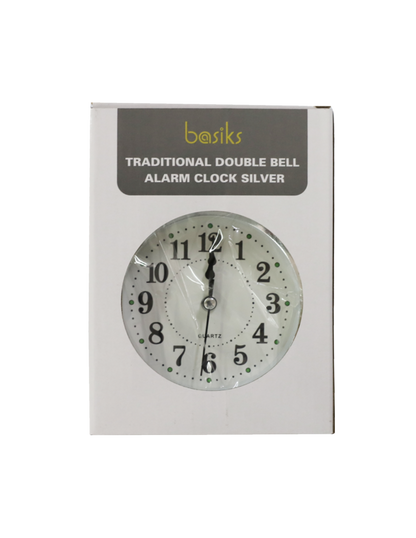 Basiks Traditional Alarm Clock
