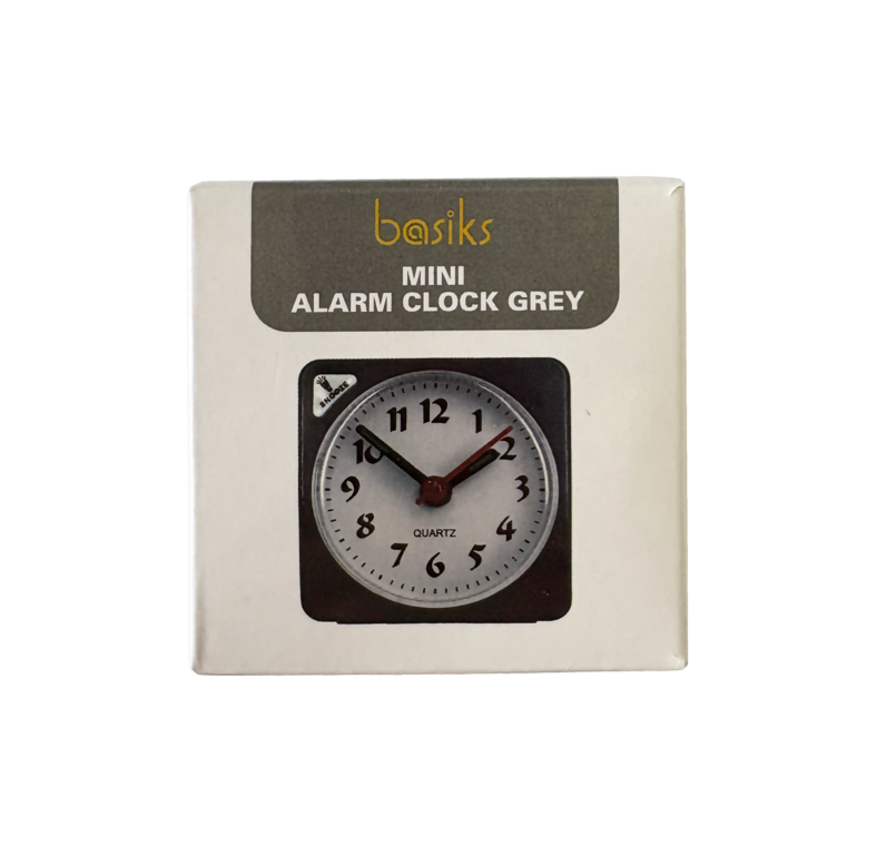 Basiks Mini Alarm Clock