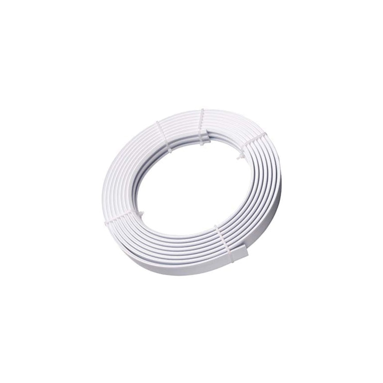 Woodside PVC Coiled White Track