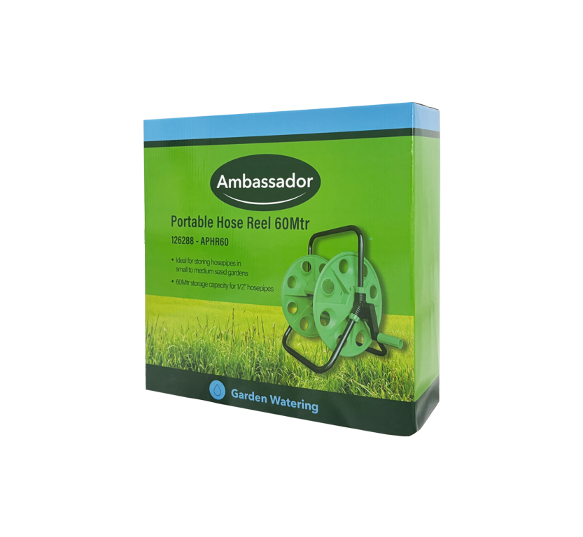Ambassador Portable Hose Reel 60m