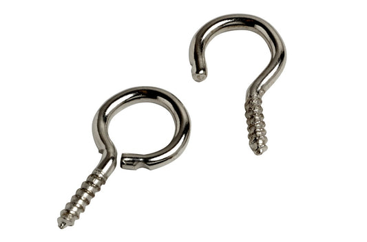 Silver Net Wire Hooks & Eyes