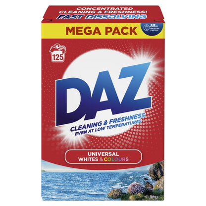 Daz Powder Laundry Detergent Whites & Colours