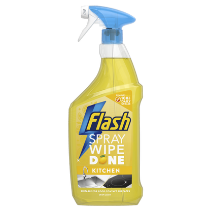 Flash Spray Wipe Done Kitchen 800ml