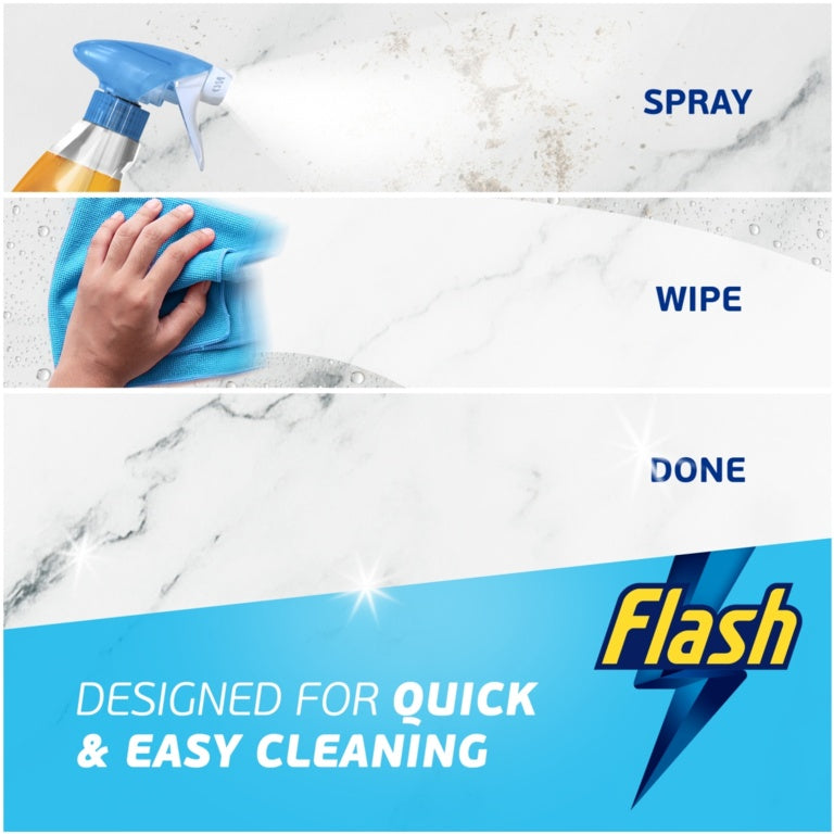 Flash Spray Wipe Done Kitchen 800ml