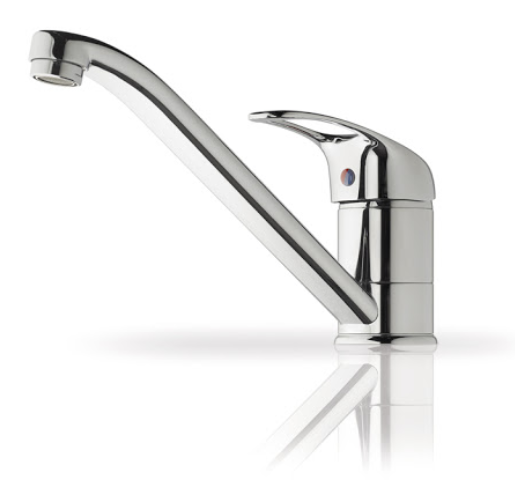 Pyramis Vera Stainless Steel Bowl Sink & Tap 860 x 500cm