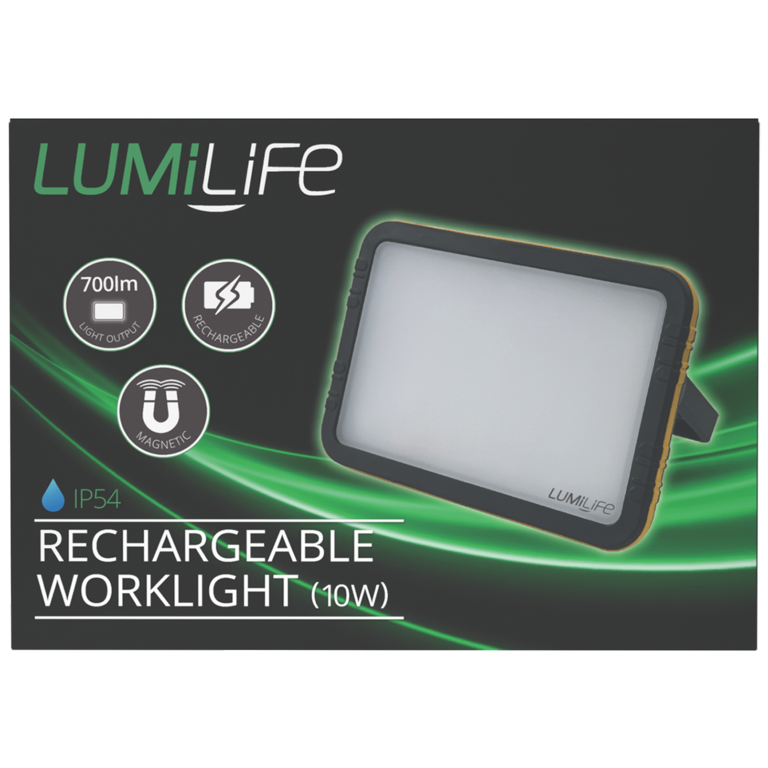 Lumilife Rechargable Worklight 10w 6500k