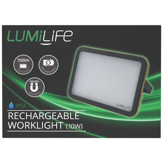 Lumilife Rechargable Worklight 10w 6500k