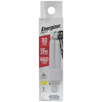 Energizer LED PLD G24D 2 Pin 4.5w 600lm