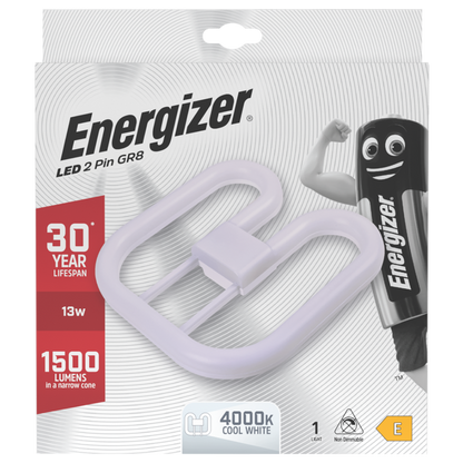 Energizer LED 2D Lamp GR8 2 pin 13w 1500lm