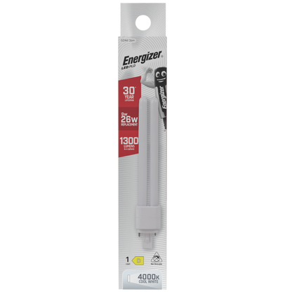 Energizer LED PLD G24D 2 Pin 9w 1300lm
