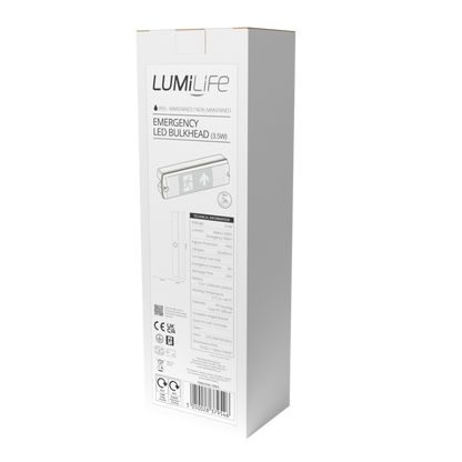 Lumilife Emergency Bulk Head 3w 320lm