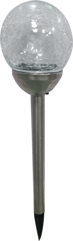 Pagoda Solar Crackle Ball Light Multi Coloured