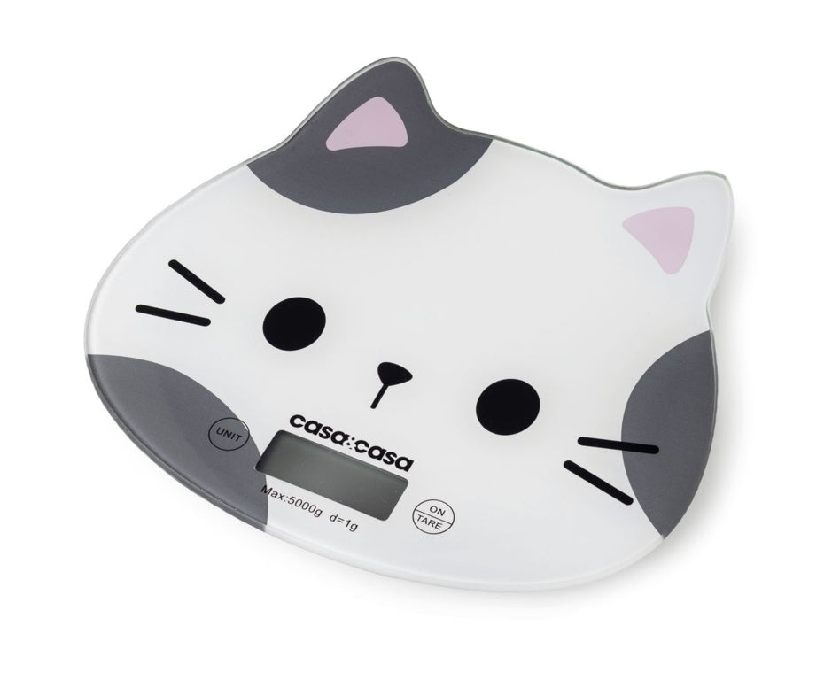 Casa & Casa Electronic Kitchen Scale Leo Cat