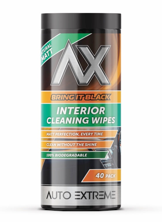 Ax Bring It Black Interior Cleaning Wipes