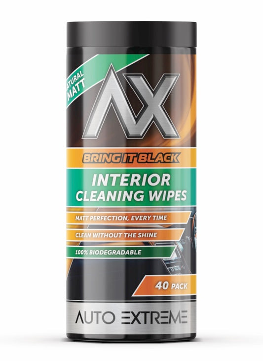 Ax Bring It Black Interior Cleaning Wipes