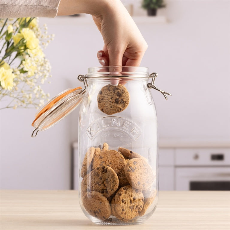 Kilner Clip Top Jar - Round 2L Box 4