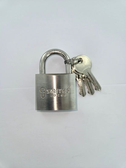 Smiths Locks Stainless Steel Padlock