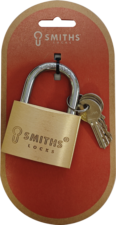 Smiths Locks Brass Padlock