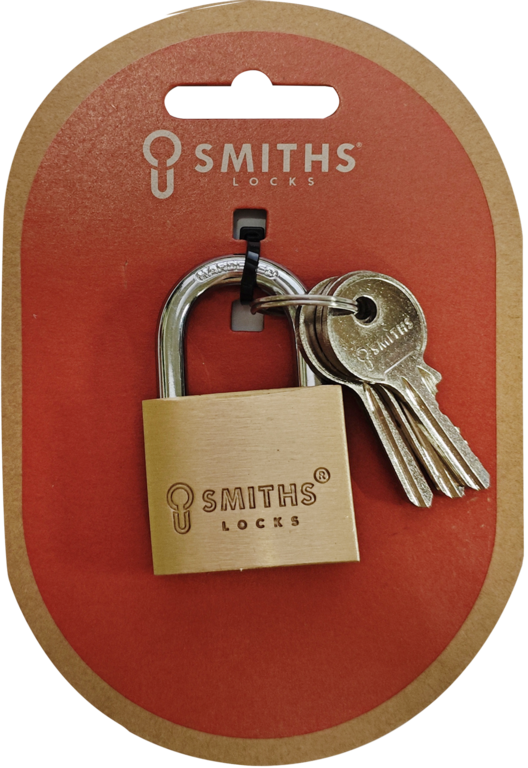 Smiths Locks Brass Padlock